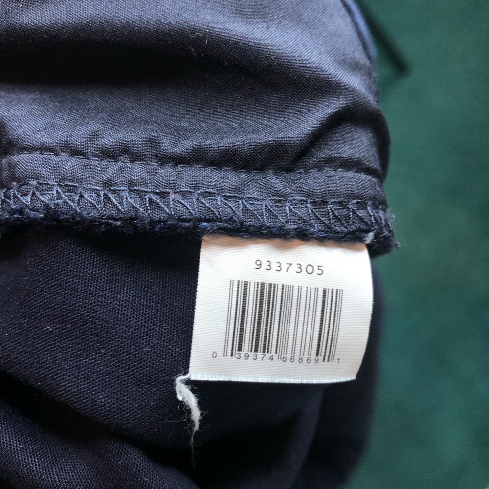 Vince Camuto Navy Ankle Pants Size 8 Stretch Slim Career 27” Inseam with Pockets - Picture 5 of 11